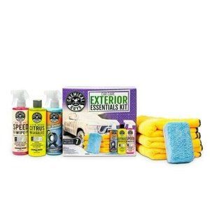 Chemical Guys Car Care Exterior Essentials Starter Kit - 7 Product Bundle - NEW